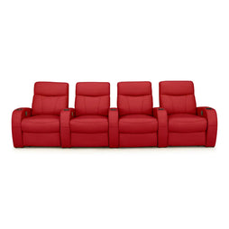 Rialto Italian Leather Home Theater Seating