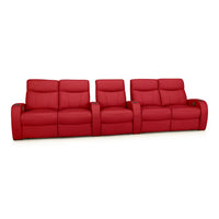 Rialto Italian Leather Home Theater Seating