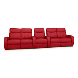 Rialto Italian Leather Home Theater Seating