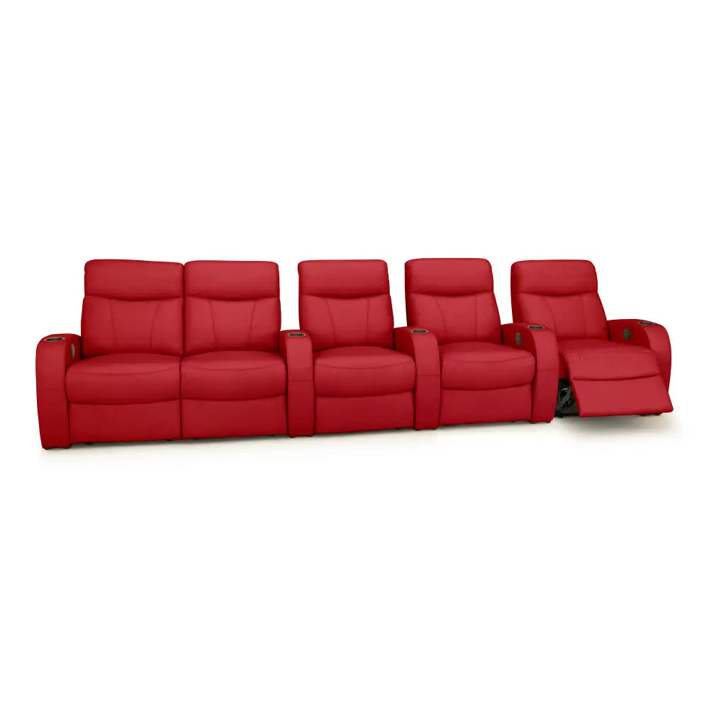 Rialto Italian Leather Home Theater Seating