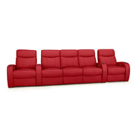 Rialto Italian Leather Home Theater Seating