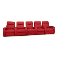 Rialto Italian Leather Home Theater Seating