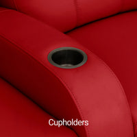 Rialto Italian Leather Home Theater Seating