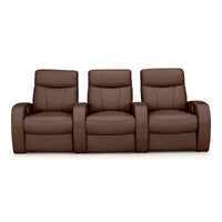 Rialto Italian Leather Home Theater Seating