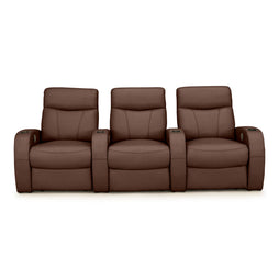 Rialto Italian Leather Home Theater Seating