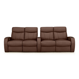 Rialto Italian Leather Home Theater Seating