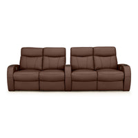 Rialto Italian Leather Home Theater Seating