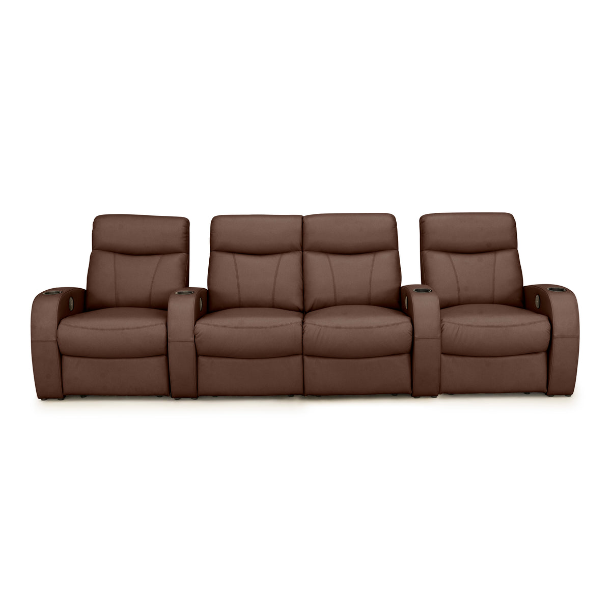 Rialto Italian Leather Home Theater Seating