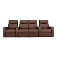 Rialto Italian Leather Home Theater Seating