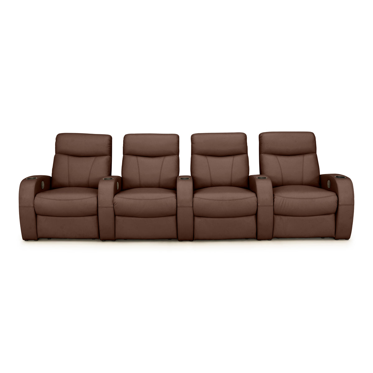 Rialto Italian Leather Home Theater Seating