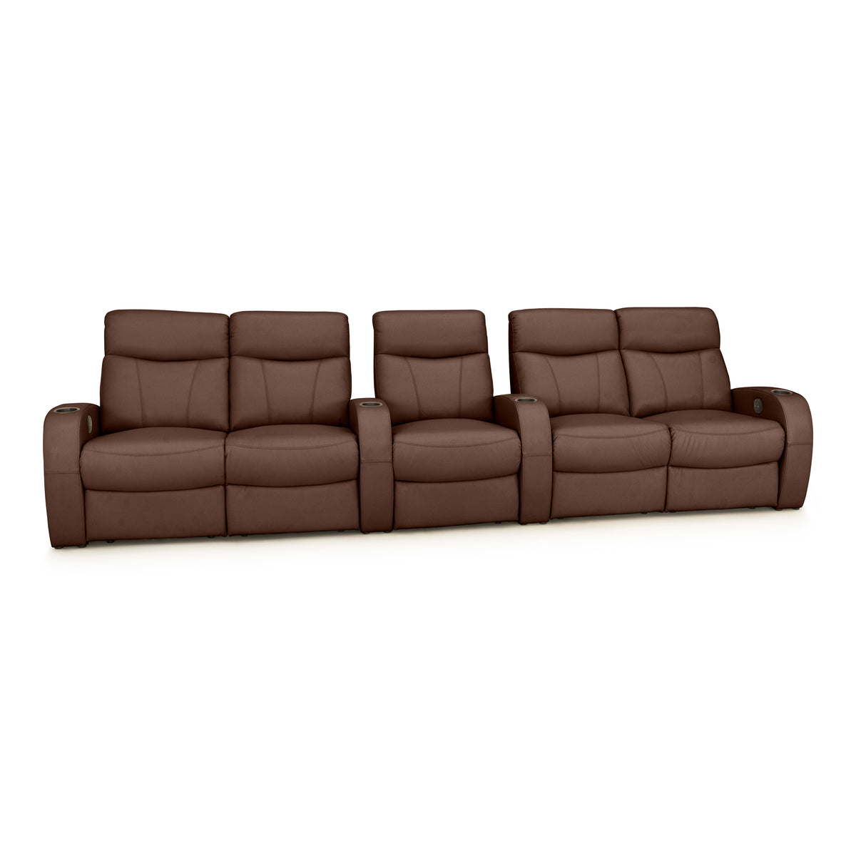 Rialto Italian Leather Home Theater Seating