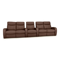 Rialto Italian Leather Home Theater Seating