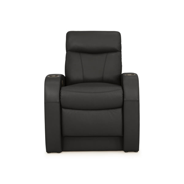 Rialto BACKROW Theater Seating®, Power Recline, Italian Leather, Single Recliner