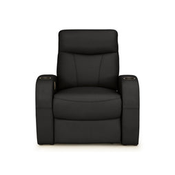 Rialto Italian Leather Home Theater Seating Single Recliner