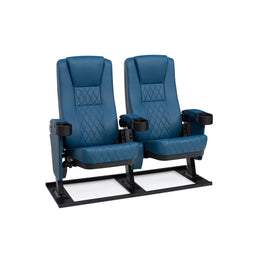 Seatcraft Madrigal Blue Free-Standing Base Movie Theater Seats