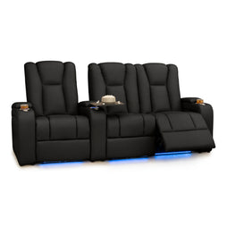 Serenity Italian Leather Home Theater Seating
