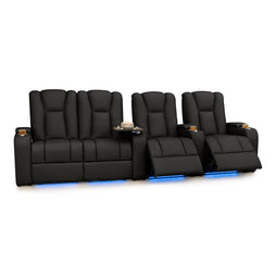 Serenity Italian Leather Home Theater Seating