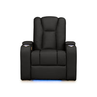 Serenity Italian Leather Home Theater Seating Single Recliner