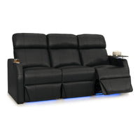 Sienna Italian Leather Spacesaver Home Theater Seating