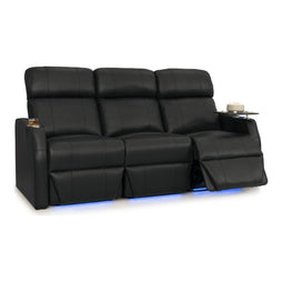 Sienna Italian Leather Spacesaver Home Theater Seating