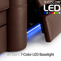 Cavallo Symphony CoolZeroᵀᴹ (By Seatcraft), Italian Leather, Powered Headrest & Power Recline
