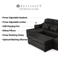 Symphony Home Theater Room Sectional And Chaise