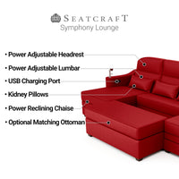Symphony Home Theater Room Sectional And Chaise