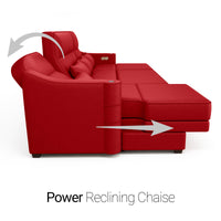 Symphony Chaise Lounge Home Theater Sofa