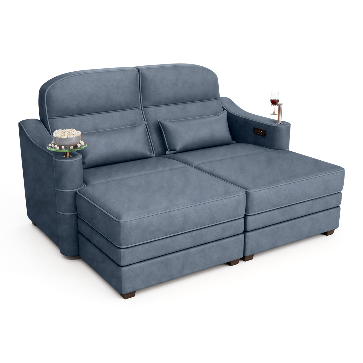 Symphony Chaise Lounge Home Theater Sofa