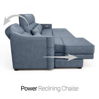 Symphony Chaise Lounge Home Theater Sofa