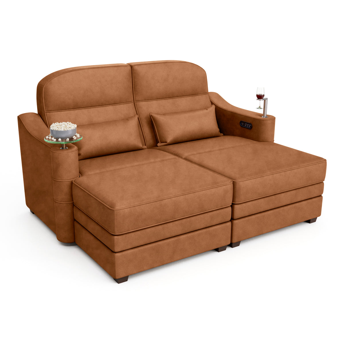Symphony Chaise Lounge Home Theater Sofa