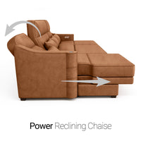 Symphony Chaise Lounge Home Theater Sofa