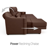 Symphony Chaise Lounge Home Theater Sofa