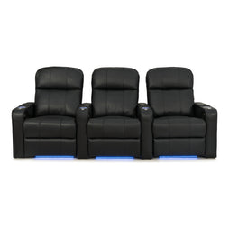 Venetian Italian Leather Home Theater Seating