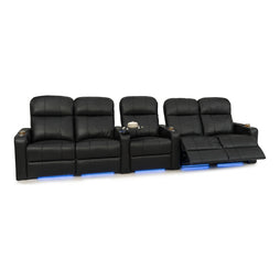 Venetian Italian Leather Home Theater Seating