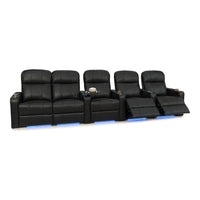 Venetian Italian Leather Home Theater Seating