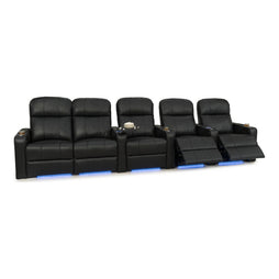 Venetian Italian Leather Home Theater Seating