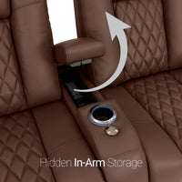 Virtuoso Zero Gravity Home Theater Seating with Heat & Massage