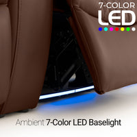 Virtuoso Zero Gravity Home Theater Seating with Heat & Massage