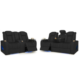 Anthem LT HeatZeroᵀᴹ Italian Leather Home Theater Sofa & Loveseat
