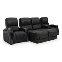 Apex Chaise CoolZeroᵀᴹ Italian Leather Home Theater Seating