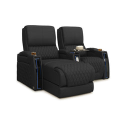Apex Chaise CoolZeroᵀᴹ Italian Leather Home Theater Seating
