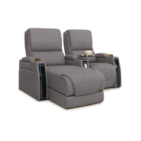 Apex Chaise CoolZeroᵀᴹ Italian Leather Home Theater Seating
