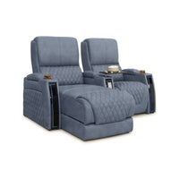Apex Chaise CoolZeroᵀᴹ Italian Leather Home Theater Seating