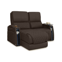 Apex Chaise CoolZeroᵀᴹ Italian Leather Home Theater Seating