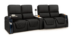 Row of 4 Dual Loveseats 127.0"