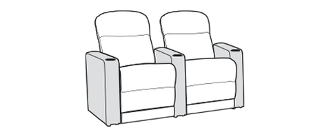 Row of 2 Standard 68.5"