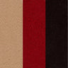 Cinnabar / Camel / Black