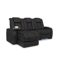 Diamante Chaise CoolZeroᵀᴹ Italian Leather Home Theater Seating