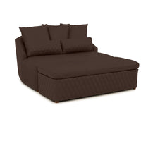 Seatcraft Diamante Cuddle Couch w/ Ottoman Home Theater Furniture